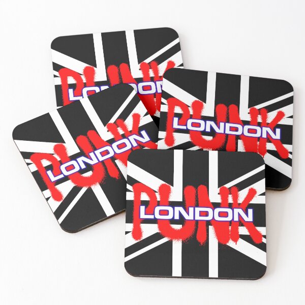 Item preview, Union Jack Black London Punk Icon V3 designed and sold by RetrospectUK.