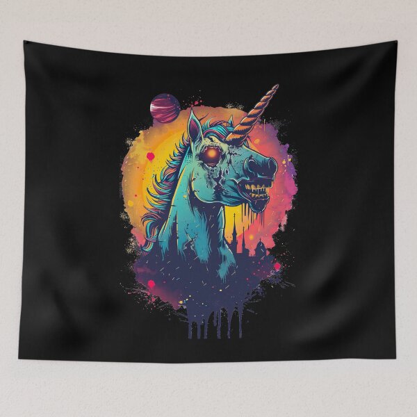 Item preview, Zombie Unicorn (Zombiecorn) designed and sold by Yogimeister.