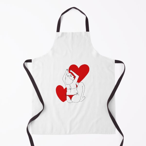 Item preview, girl in bikini and hearts designed and sold by amorotaller.