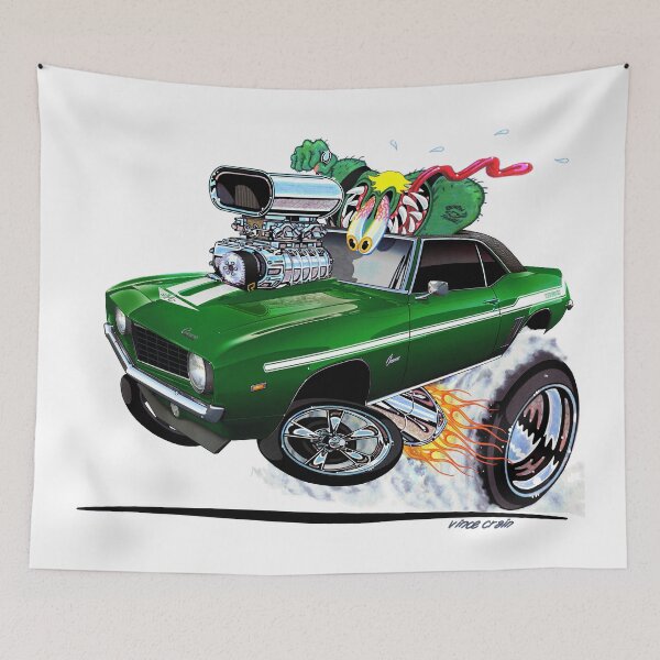 Item preview, Vince Crain Z RATED green yenko 1969 designed and sold by vincecrain.