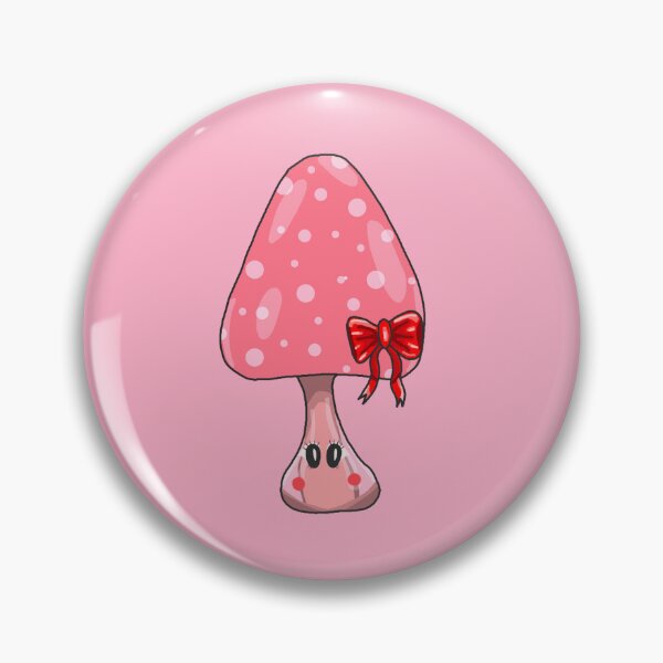 Item preview, cute coquette mushroom designed and sold by blackygoldcat.