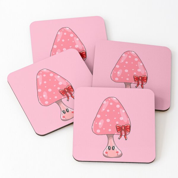 Item preview, cute coquette mushroom designed and sold by blackygoldcat.