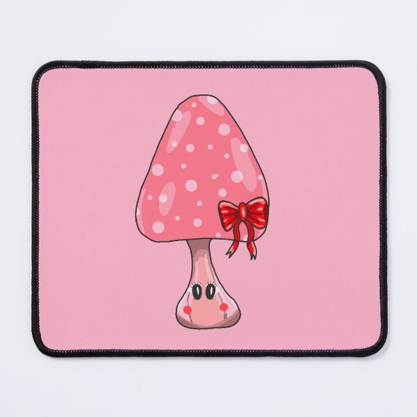 Item preview, cute coquette mushroom designed and sold by blackygoldcat.