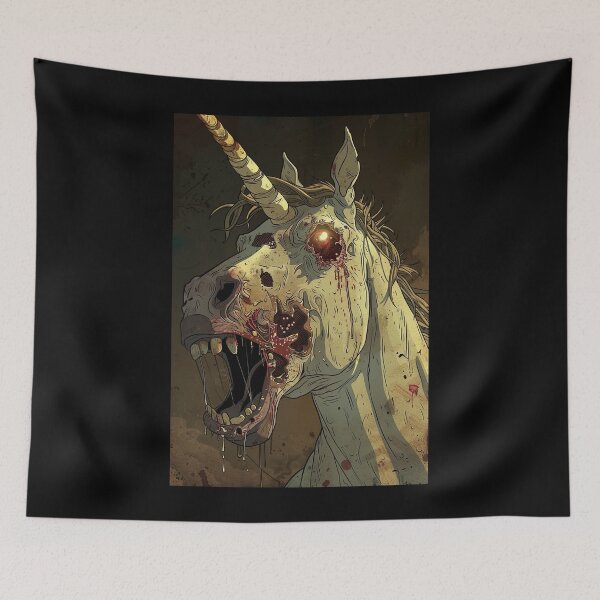 Item preview, Zombie Unicorn (Zombiecorn) designed and sold by Yogimeister.