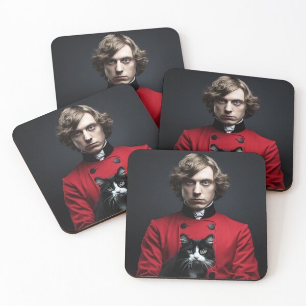 Item preview, Lewis Carroll | Red minimalism designed and sold by ComicsFactory.