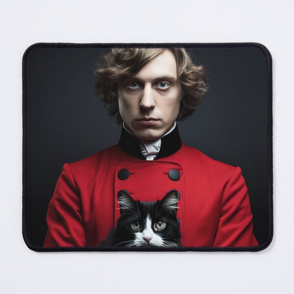 Item preview, Lewis Carroll | Red minimalism designed and sold by ComicsFactory.