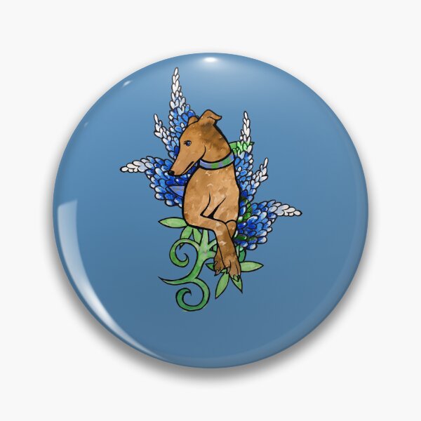 Item preview, Bluebonnets Greyhound designed and sold by FrictionMaxxing.