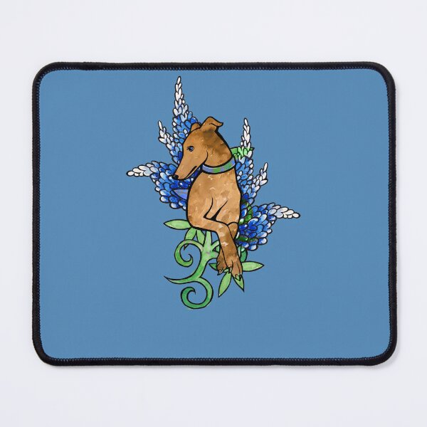 Item preview, Bluebonnets Greyhound designed and sold by FrictionMaxxing.