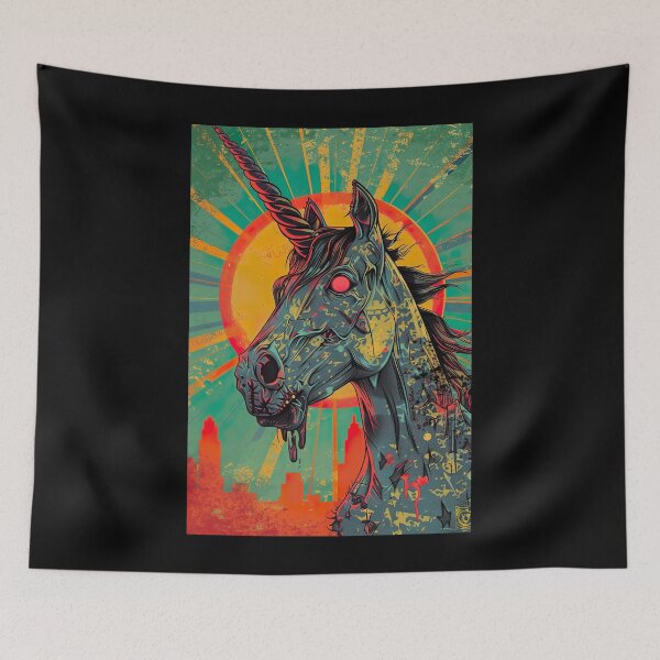 Item preview, Zombie Unicorn (Zombiecorn) designed and sold by Yogimeister.