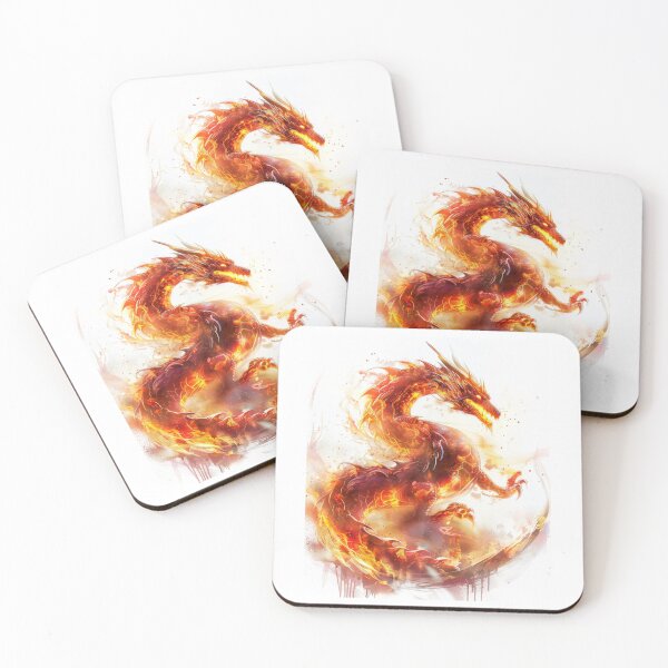 Item preview, Flame dragon designed and sold by ArtEpicDesigns.