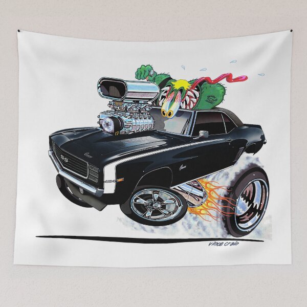Item preview, Vince Crain Z RATED 1969 black RS SS designed and sold by vincecrain.