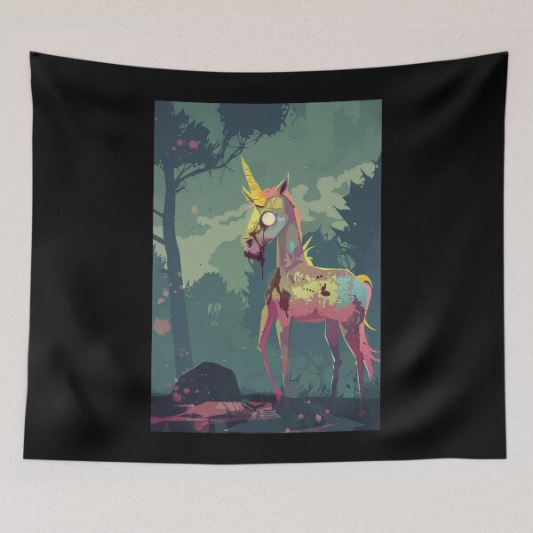 Item preview, Zombie Unicorn (Zombiecorn) designed and sold by Yogimeister.