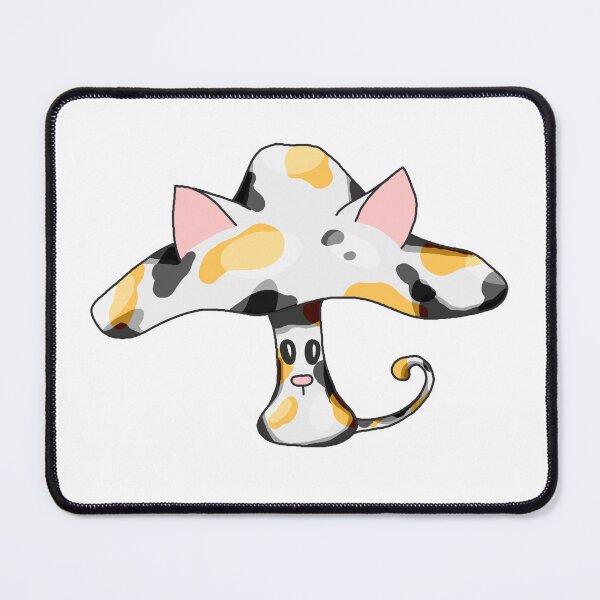 Item preview, tricolor cat mushroom designed and sold by blackygoldcat.