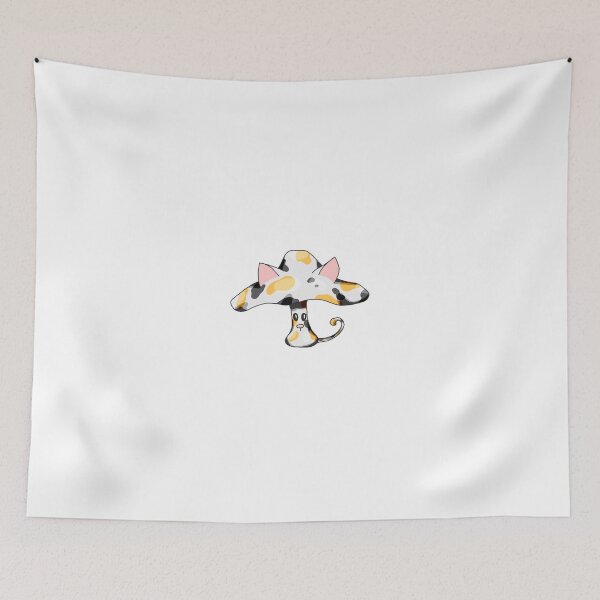 Item preview, tricolor cat mushroom designed and sold by blackygoldcat.