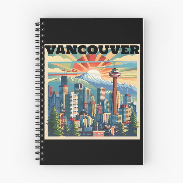 Item preview, Vancouver BC Canada Vintage Cityscape designed and sold by Leonardo Palumbo.