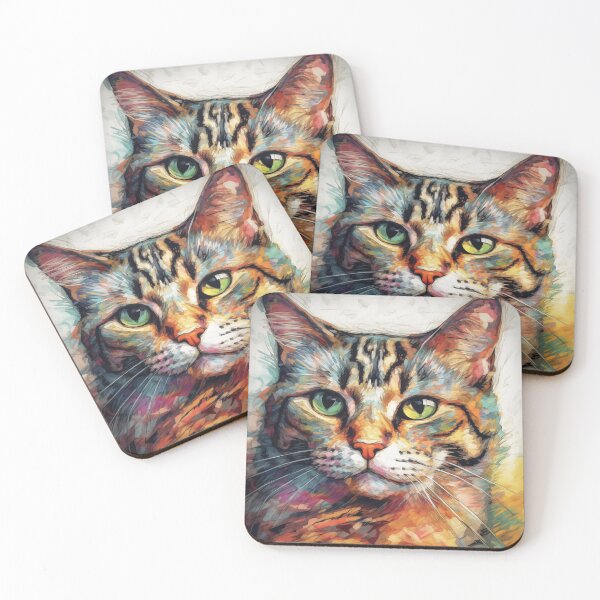 Item preview, Mosaic Cat designed and sold by Tam-Design.
