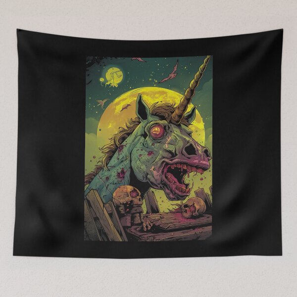 Item preview, Zombie Unicorn (Zombiecorn) designed and sold by Yogimeister.