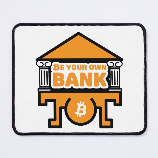 Item preview, Be Your Own Bank designed and sold by bitpopart.
