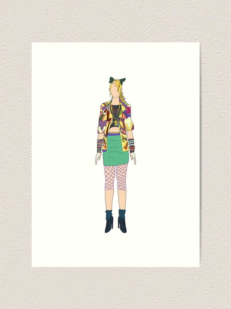 Alternate view of Madonna Drag - Borderline Art Print