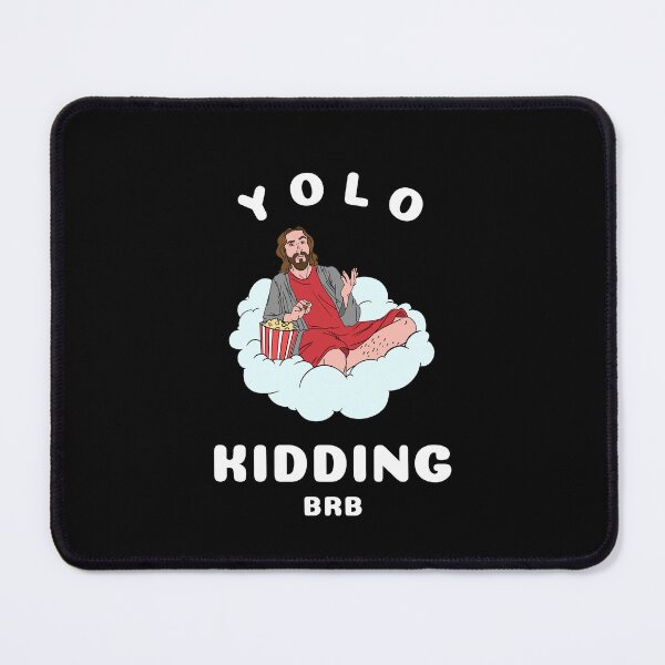 Item preview, Yolo jk brb, funny Easter Jesus resurrection designed and sold by wittyprinttop.