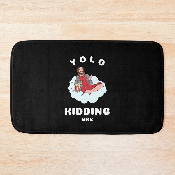Item preview, Yolo jk brb, funny Easter Jesus resurrection designed and sold by wittyprinttop.