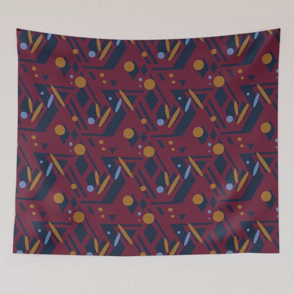 Item preview, Ethnic geometry pattern designed and sold by Karin Schön.