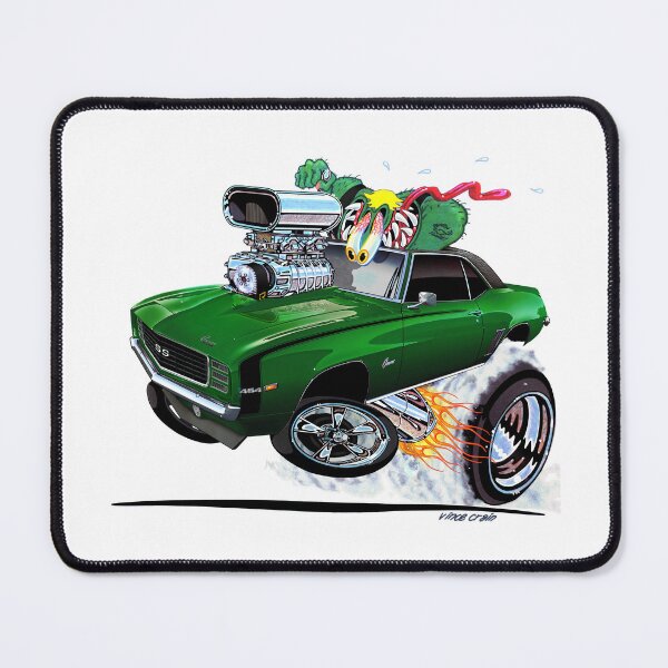 Item preview, Vince Crain Z RATED 1969 green RS SS designed and sold by vincecrain.