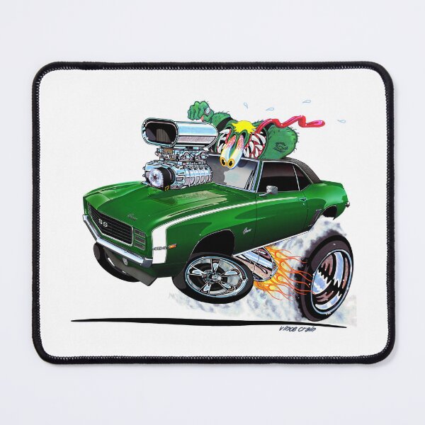 Item preview, Vince Crain Z RATED 1969 green RS SS designed and sold by vincecrain.