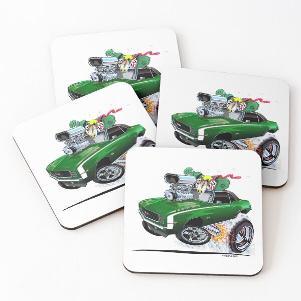 Item preview, Vince Crain Z RATED 1969 green RS SS designed and sold by vincecrain.