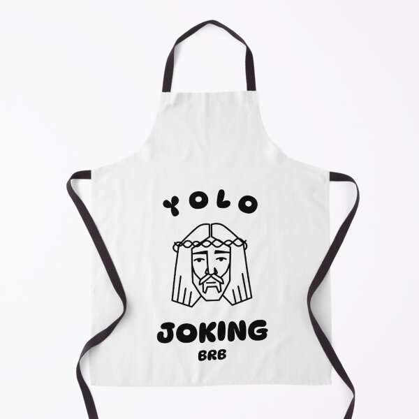 Item preview, Yolo jk brb, funny easter jesus resurrection designed and sold by wittyprinttop.