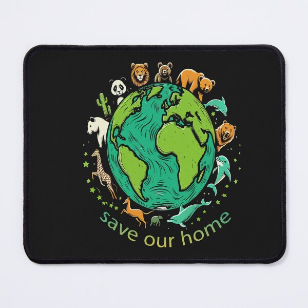 Item preview, Save Our Home Animals Wildlife Conservation Earth Day 2024 designed and sold by BOUCHERIT amine.