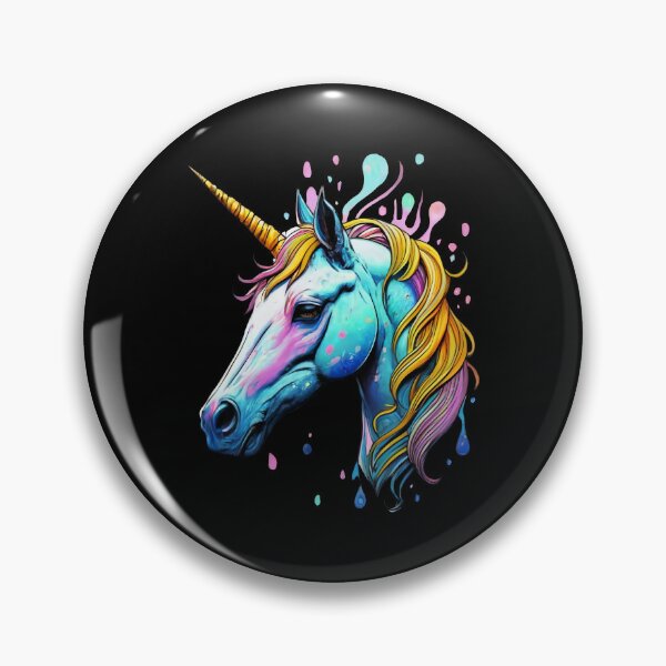 Artikelvorschau, Einhorn entworfen und verkauft von Delemore Art.