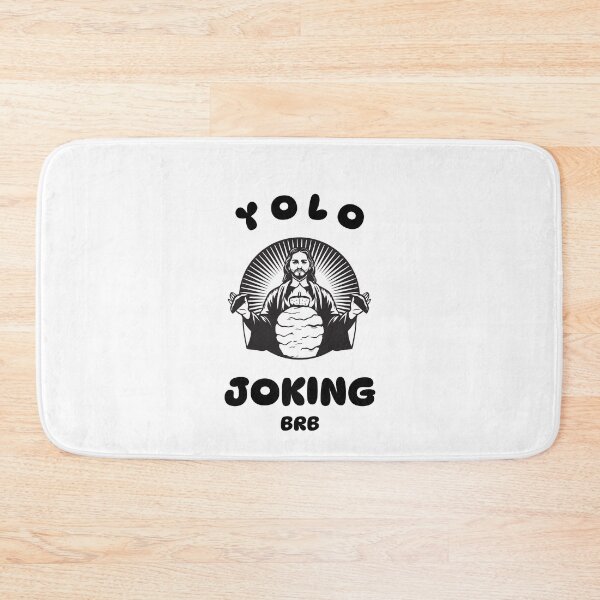 Item preview, Yolo jk brb, funny easter jesus resurrection  designed and sold by wittyprinttop.