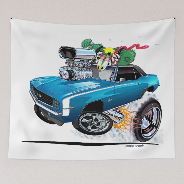 Item preview, Vince Crain Z RATED 1969 blue RS SS designed and sold by vincecrain.
