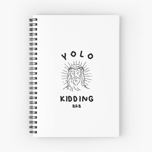 Item preview, Yolo jk brb, funny easter jesus resurrection  designed and sold by wittyprinttop.