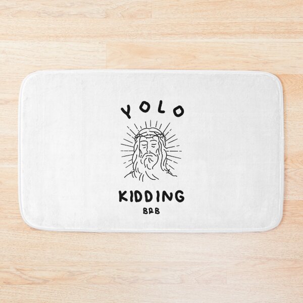 Item preview, Yolo jk brb, funny easter jesus resurrection  designed and sold by wittyprinttop.