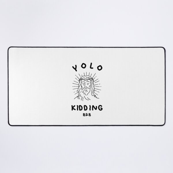 Item preview, Yolo jk brb, funny easter jesus resurrection designed and sold by wittyprinttop.