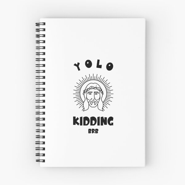 Item preview, Yolo jk brb, funny easter jesus resurrection  designed and sold by wittyprinttop.