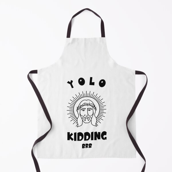 Item preview, Yolo jk brb, funny easter jesus resurrection designed and sold by wittyprinttop.