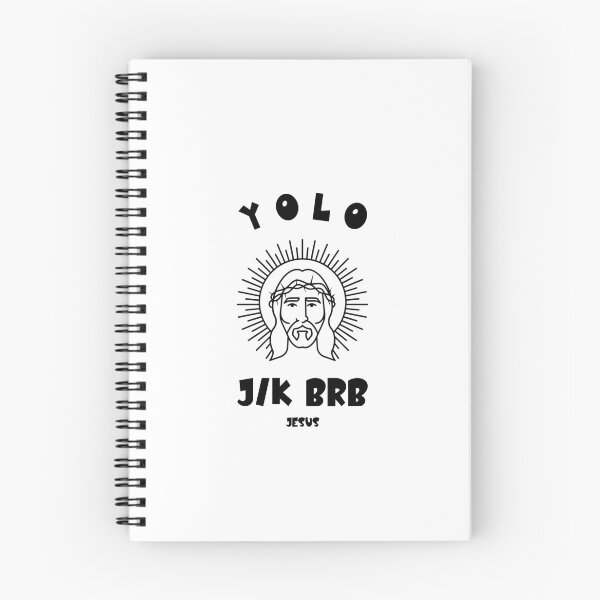 Item preview, Yolo jk brb, funny easter jesus resurrection  designed and sold by wittyprinttop.