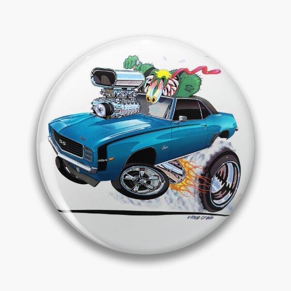 Item preview, Vince Crain Z RATED 1969 blue RS SS designed and sold by vincecrain.
