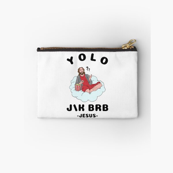 Item preview, Yolo jk brb, funny easter jesus resurrection  designed and sold by wittyprinttop.