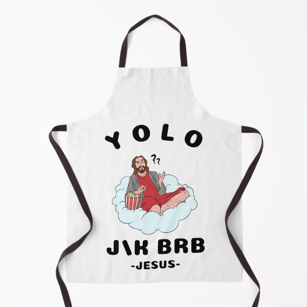 Item preview, Yolo jk brb, funny easter jesus resurrection designed and sold by wittyprinttop.