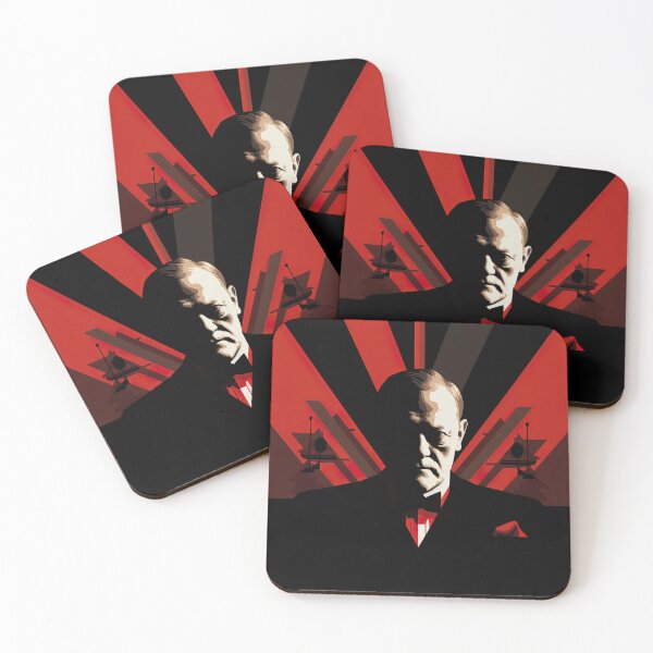 Item preview, Lionel Barrymore | Red minimalism designed and sold by ComicsFactory.