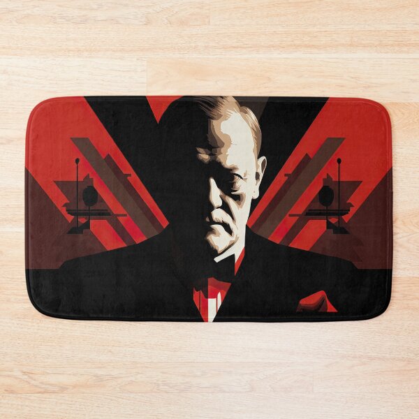 Item preview, Lionel Barrymore | Red minimalism designed and sold by ComicsFactory.