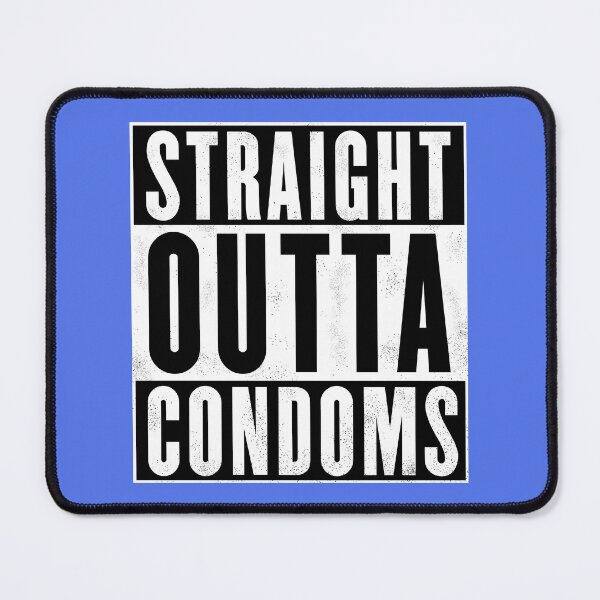 Item preview, Straight Outta Condoms Design designed and sold by DigitalandPhoto.
