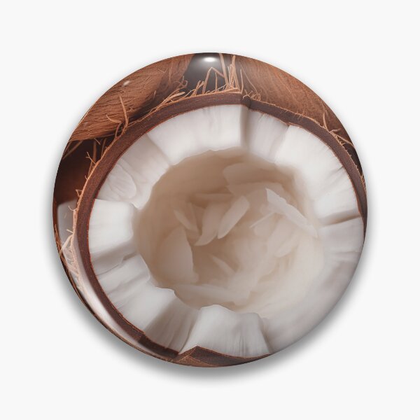Item preview, Whole and broken coconuts designed and sold by LittleWorldShop.
