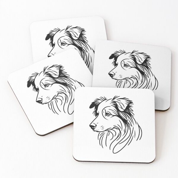 Item preview, Australian Shepherd minimalist designed and sold by tomamatear.
