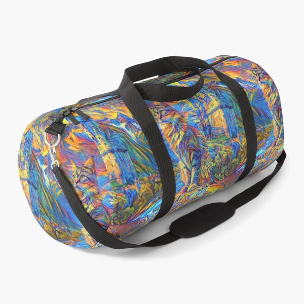 Item preview, Stylised castle and cat. DeepDream designed and sold by blackhalt.