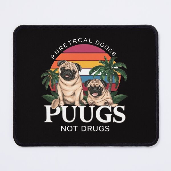 Item preview, Pugs not drugs ,Paws, not pills ,gift idea designed and sold by masteryStore.